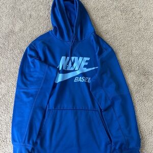 Nike Baseball Men's Blue Hoodie